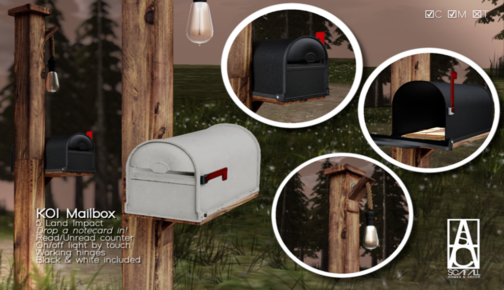 Scafall – Koi Mailbox