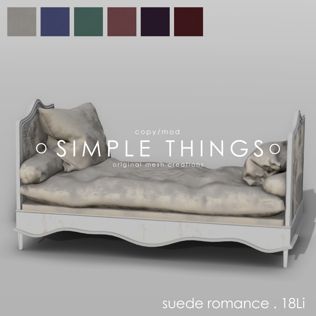 Simple Things – Suede Romance