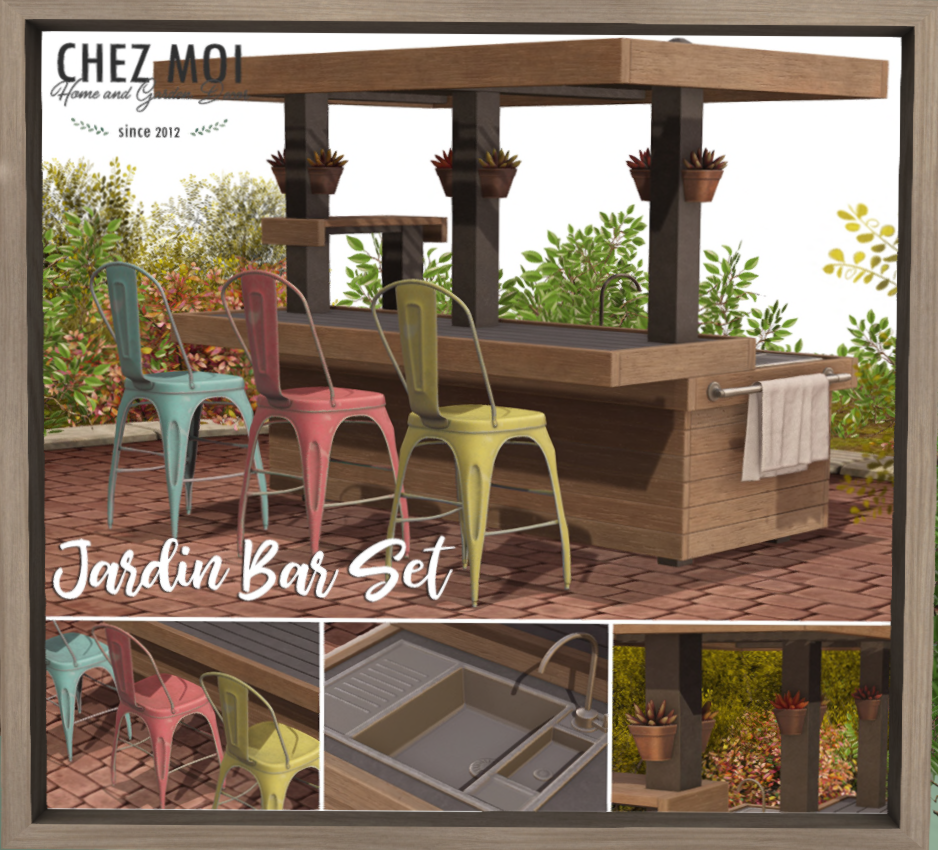 Chez Moi – Jardin Bar Set