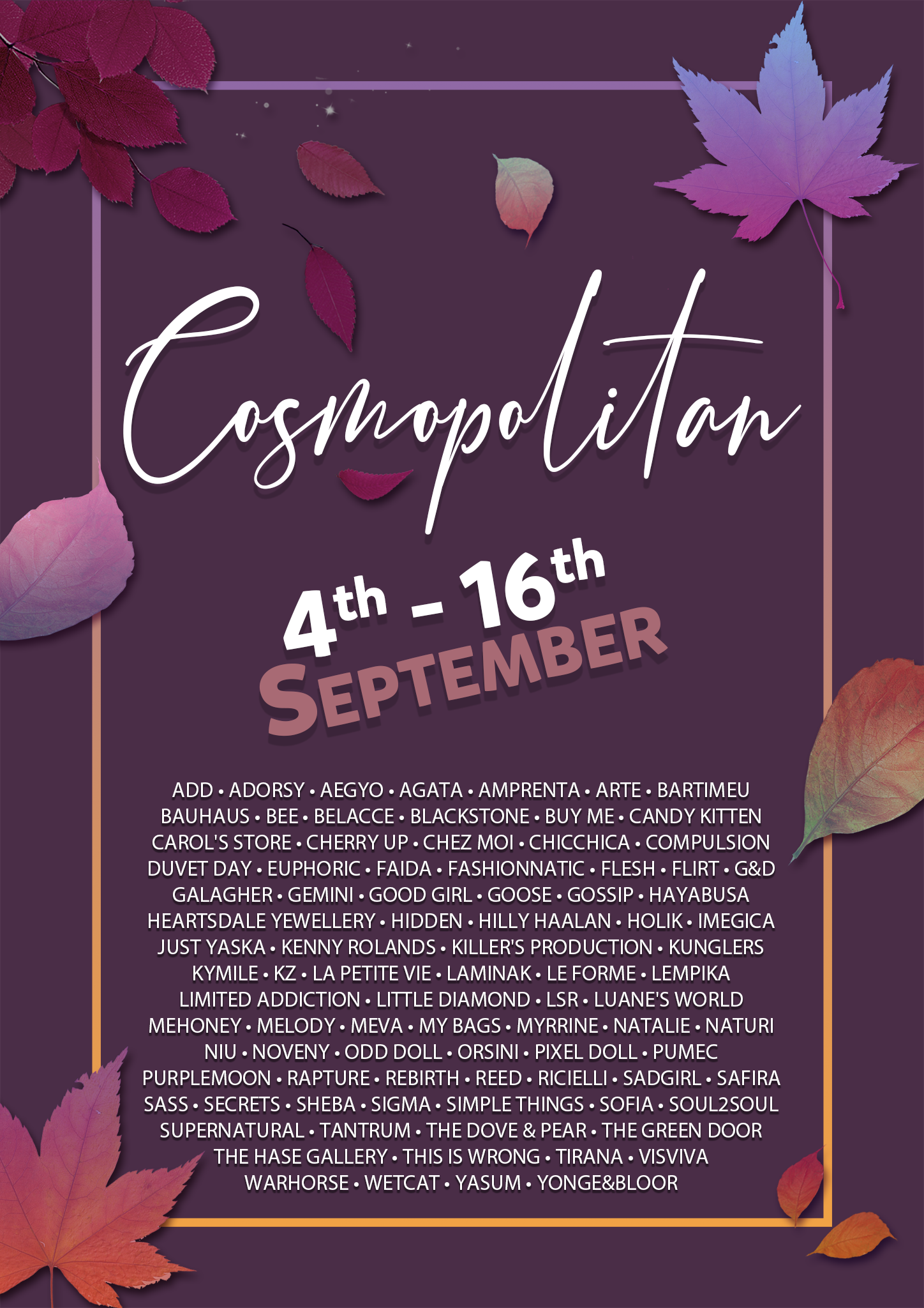 Press Release – Cosmopolitan Event