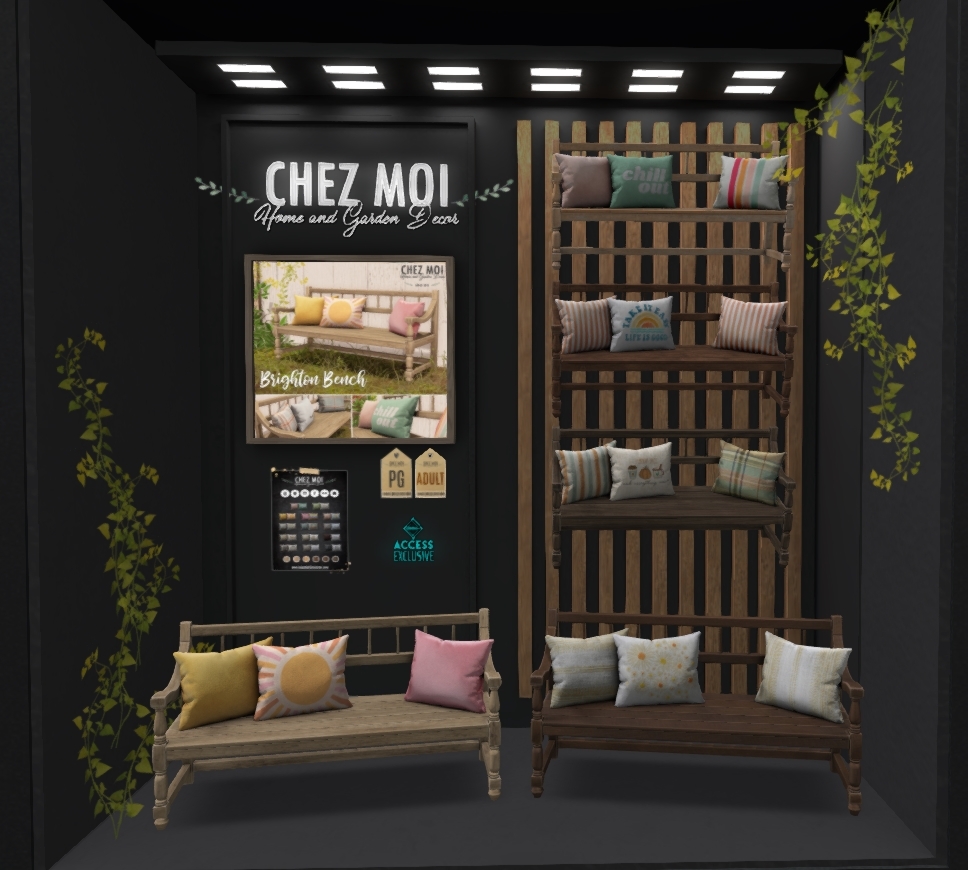 Chez Moi – Brighton Bench