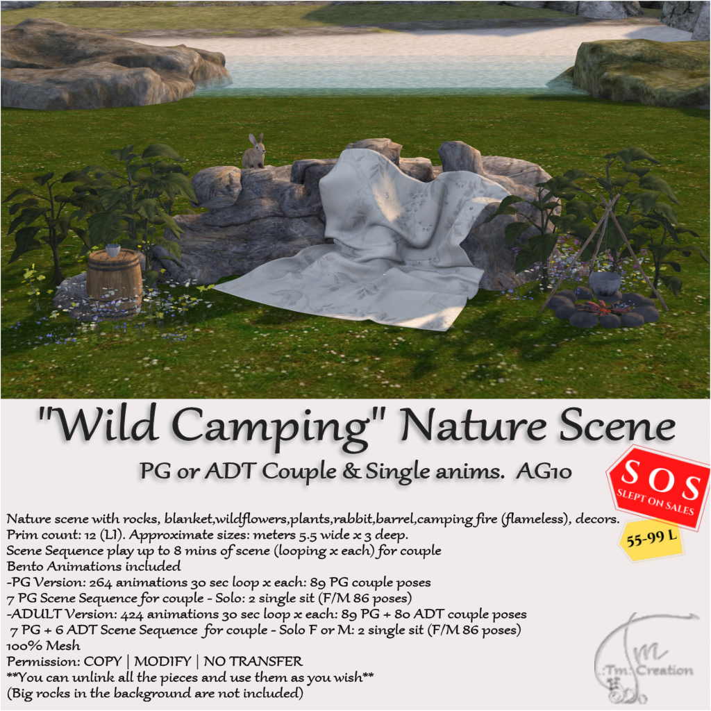 TM Creation – “Wild Camping” Nature Scene