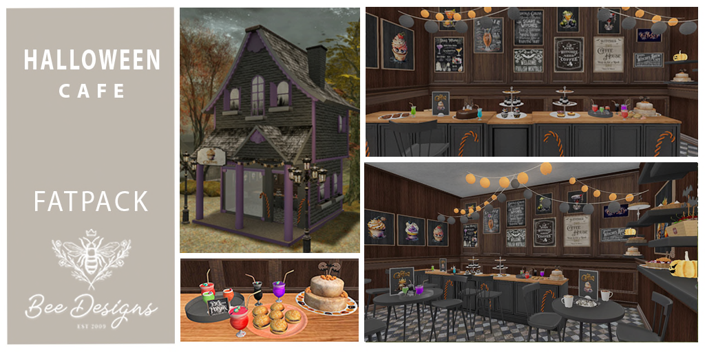 Bee Designs – Halloween Cafe