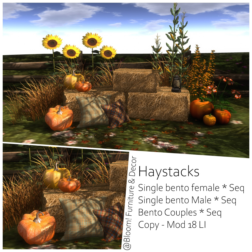 Bloom –Hay Stacks