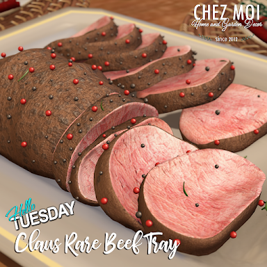 Chez Moi – Clause Rare Beef Tray