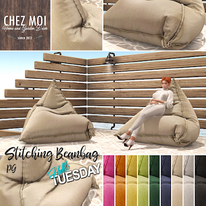 Chez Moi – Stitching Beanbag
