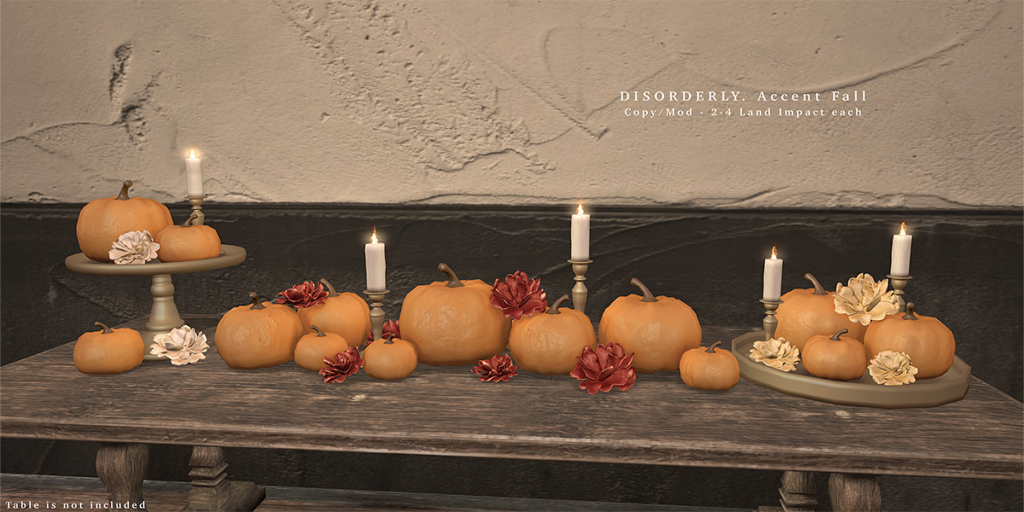Disorderly – Accent Fall Collection