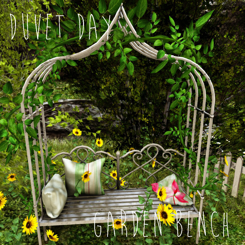 Duvet Day – Garden Arbour Bench