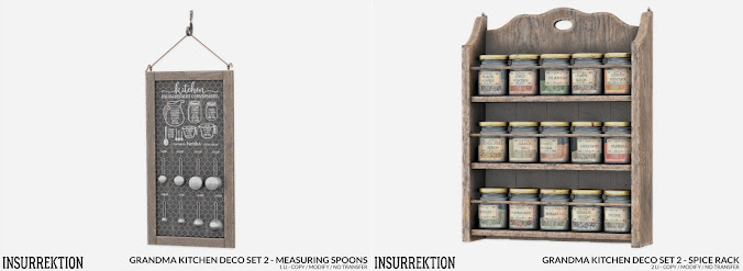 Insurrektion – Grandma Kitchen Deco Set 2