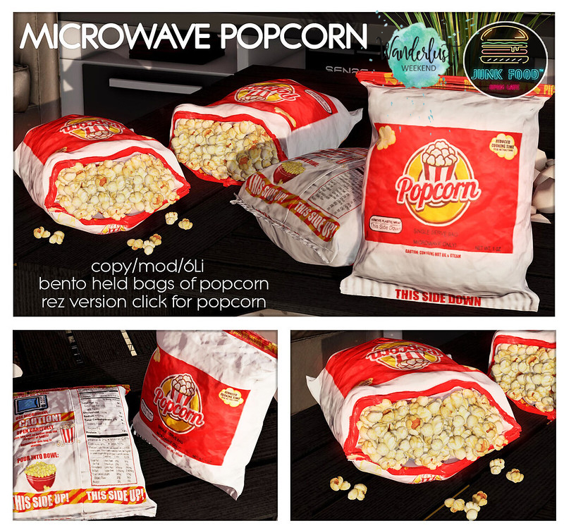 Junk Food – Microwave Popcorn