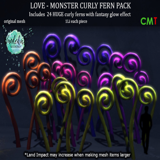 Love Superstore – Monster Curly Fern Pack