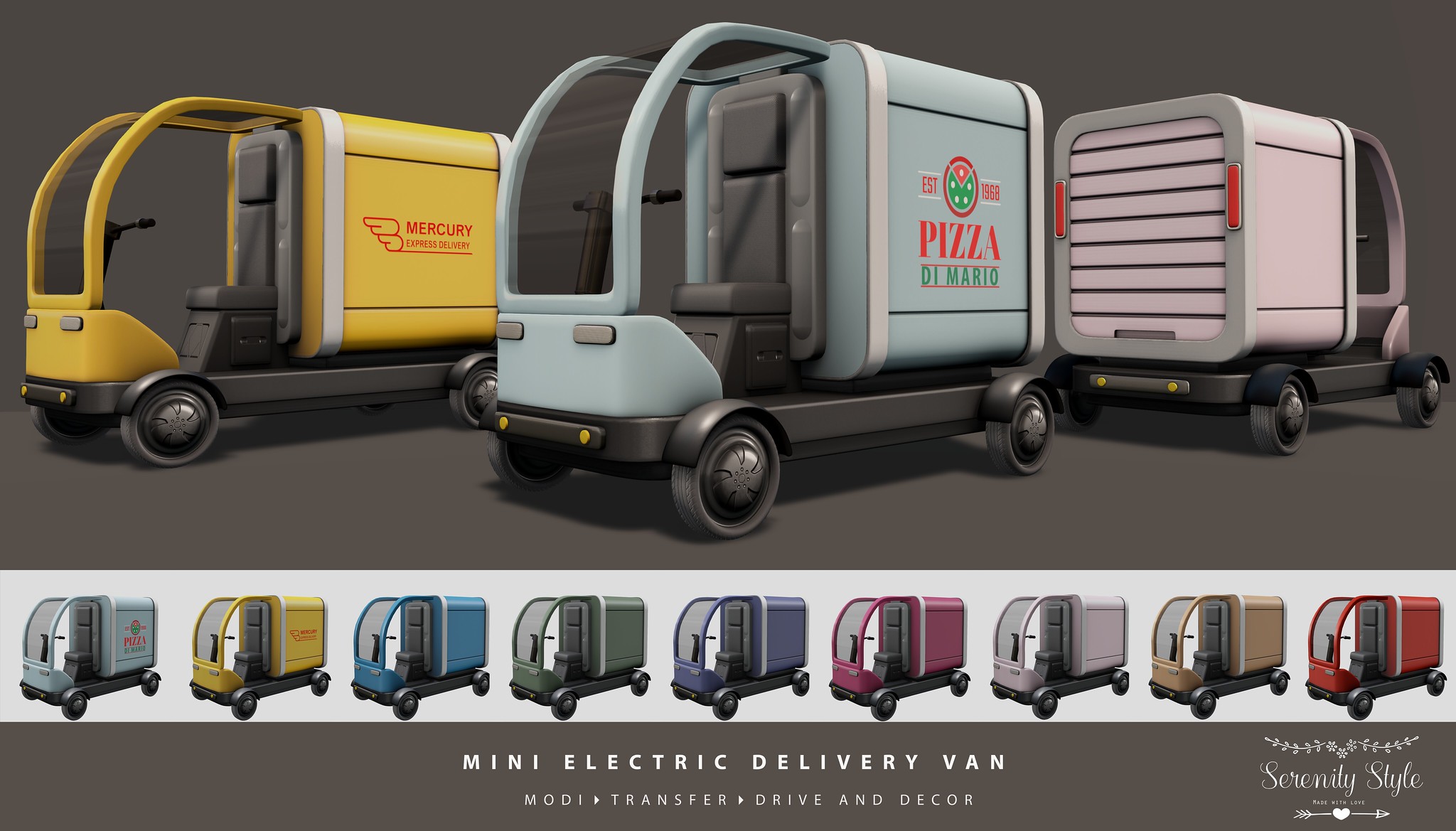 Serenity Style – Mini Electric Delivery Van