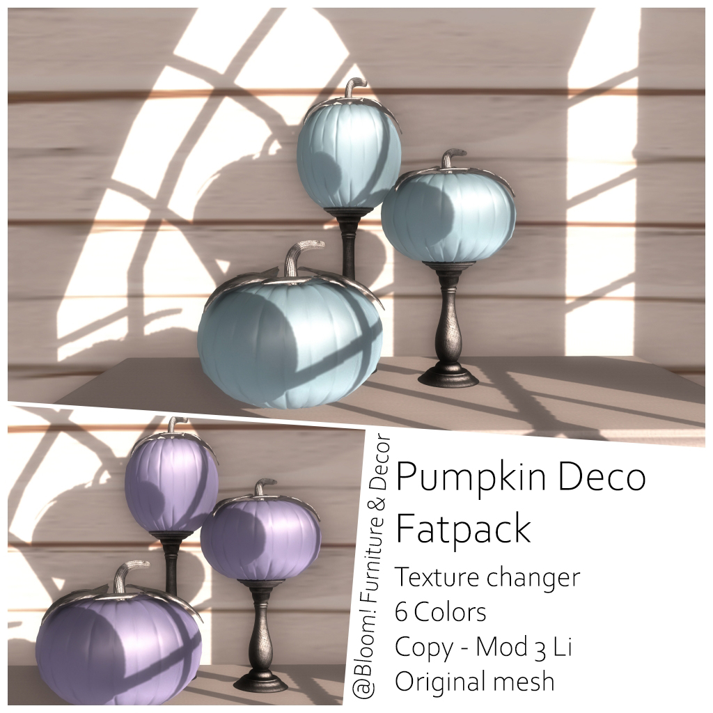 Bloom –Pumpkin Deco Fatpack