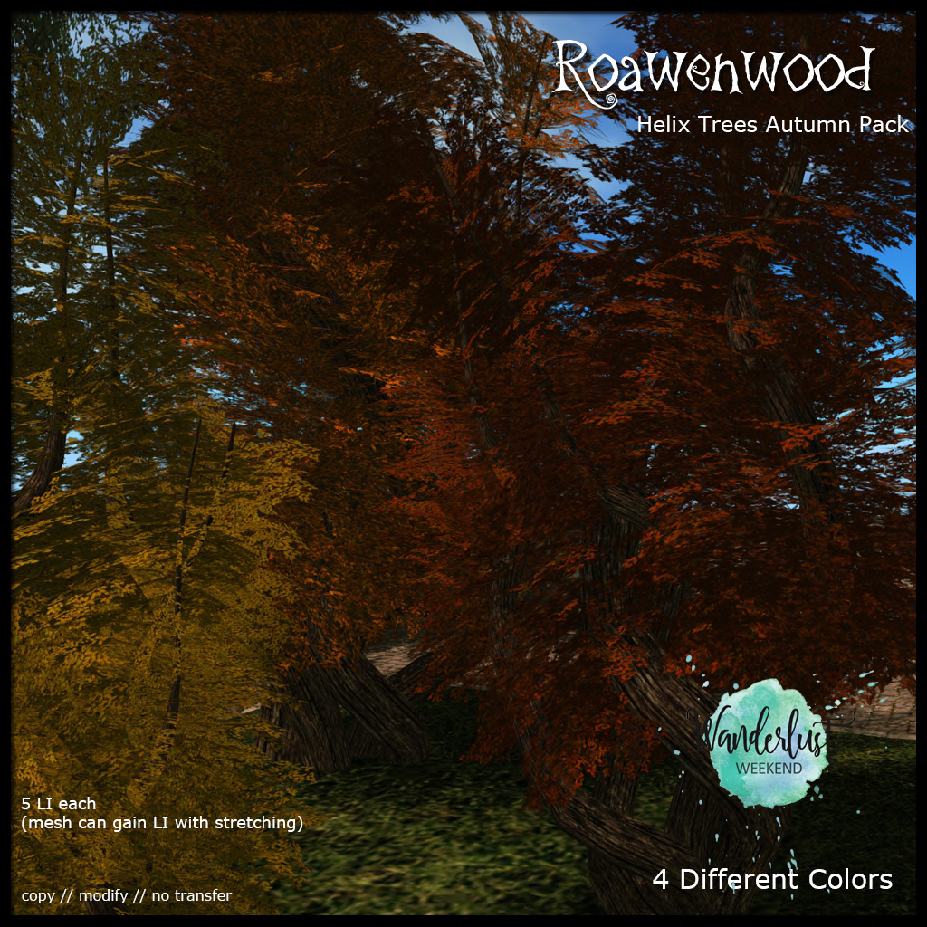 Roawenwood – Helix Trees (Autumn Pack)