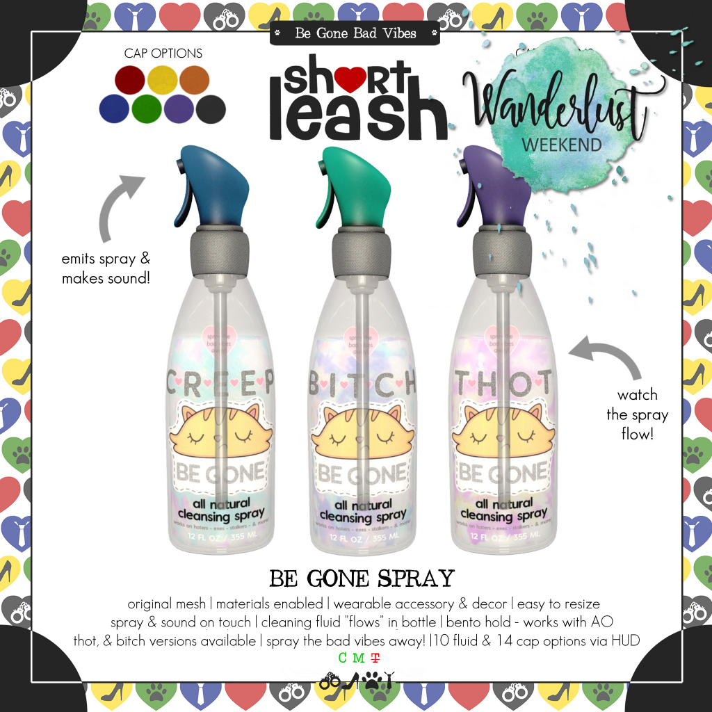 Short Leash – Be Gone Spray