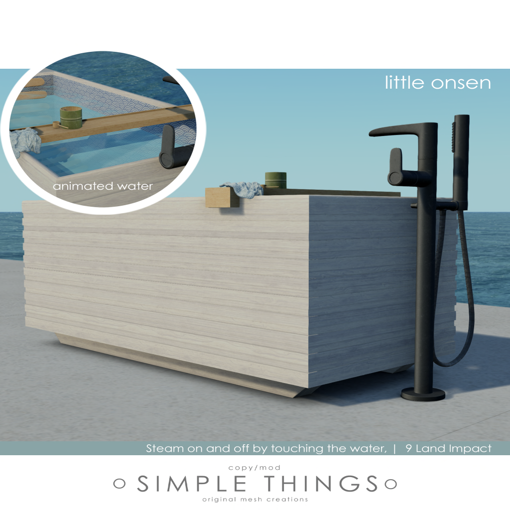 Simple Things – Little Onsen Soaking Tub