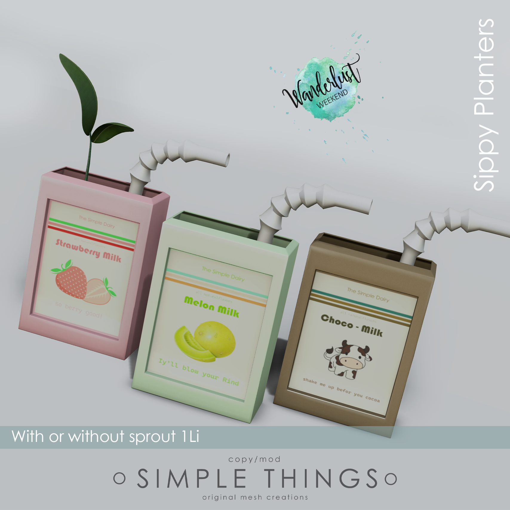 Simple Things – Sippy Planters