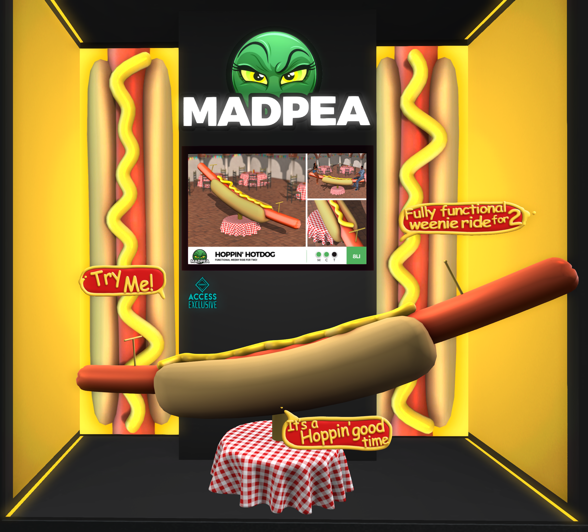MadPea – Hoppin Hotdog