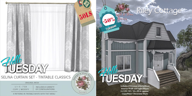 Spargel & Shine – Selina Curtain Set & Riley Cottage