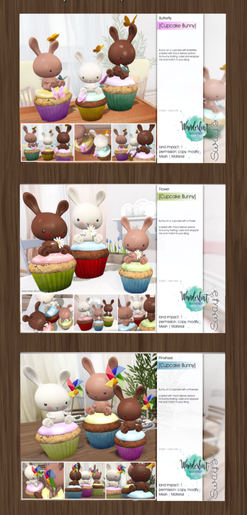 Sway’s – Cupcake Bunnies