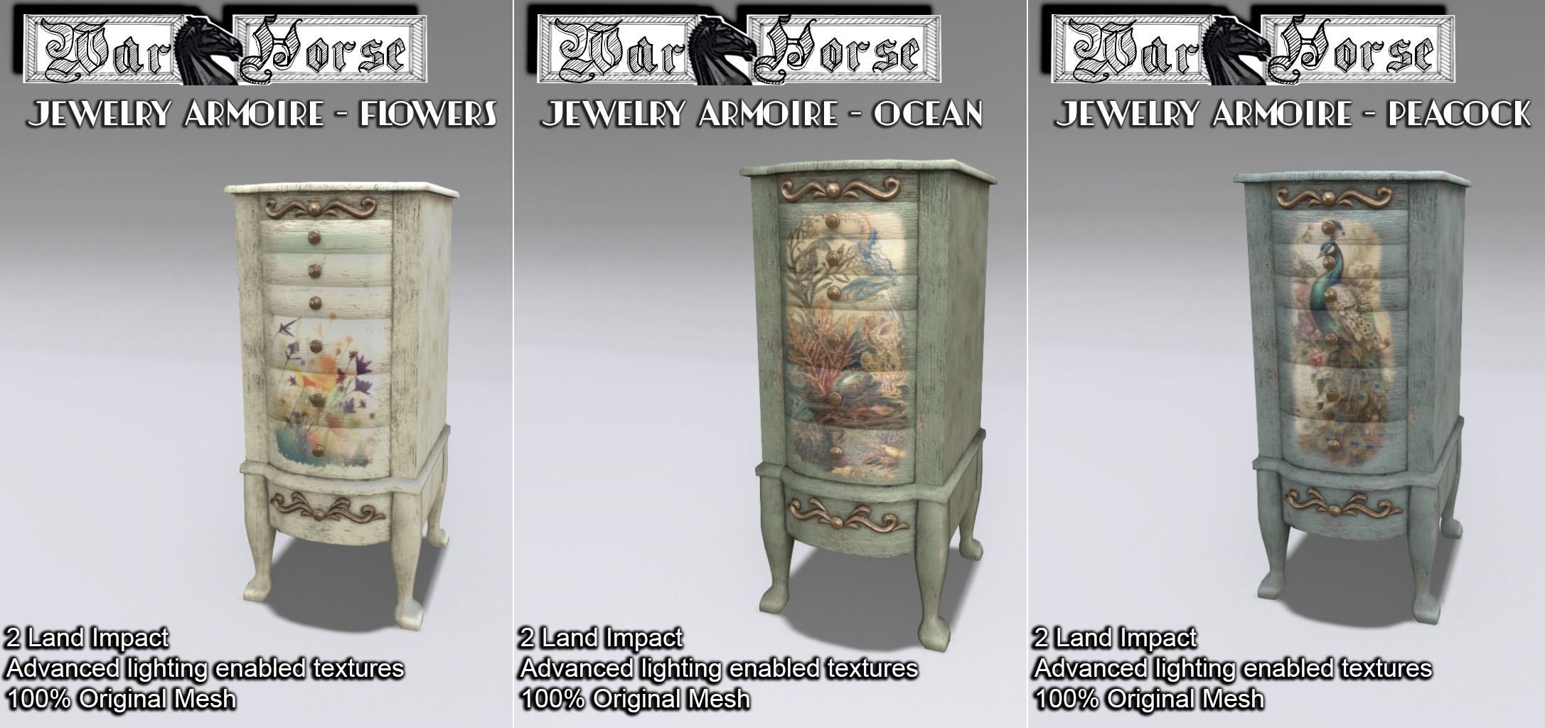 Warhorse – Jewelry Armoire