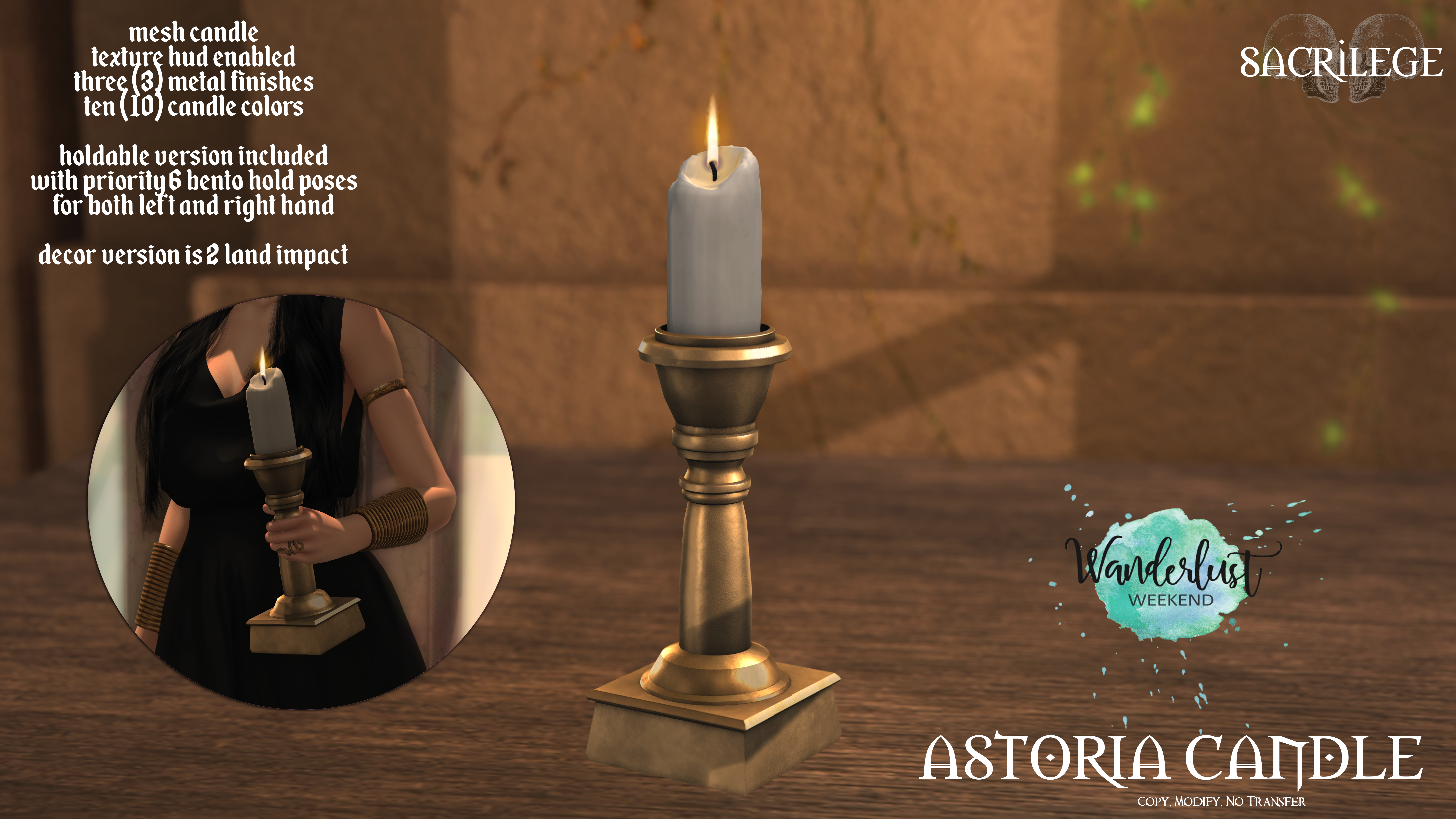 Sacrilege – Astoria Candle