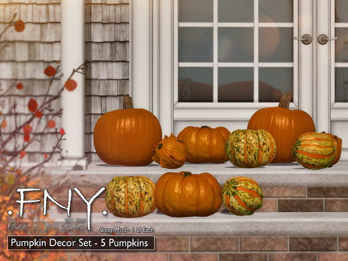 FNY Designs – Pumpkin Decor Set