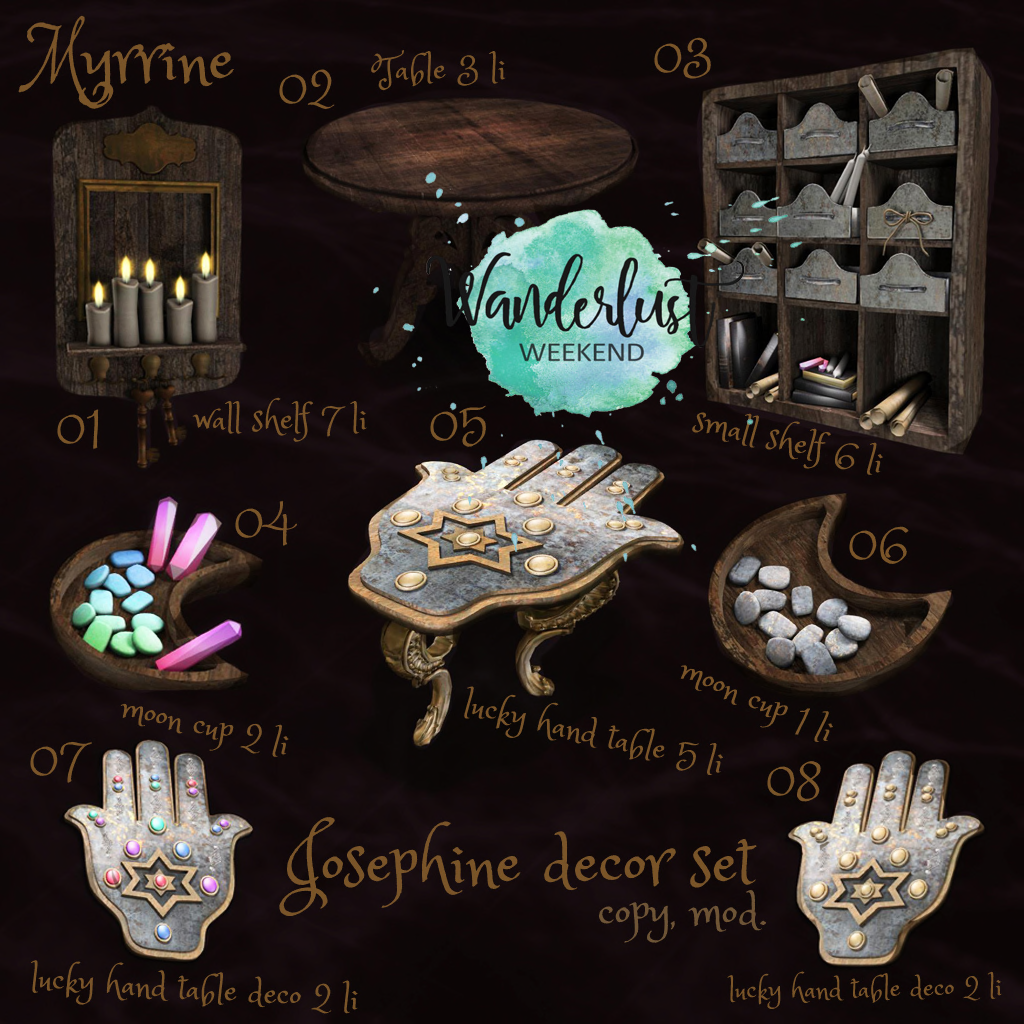 Myrrine – Josephine Decor Set