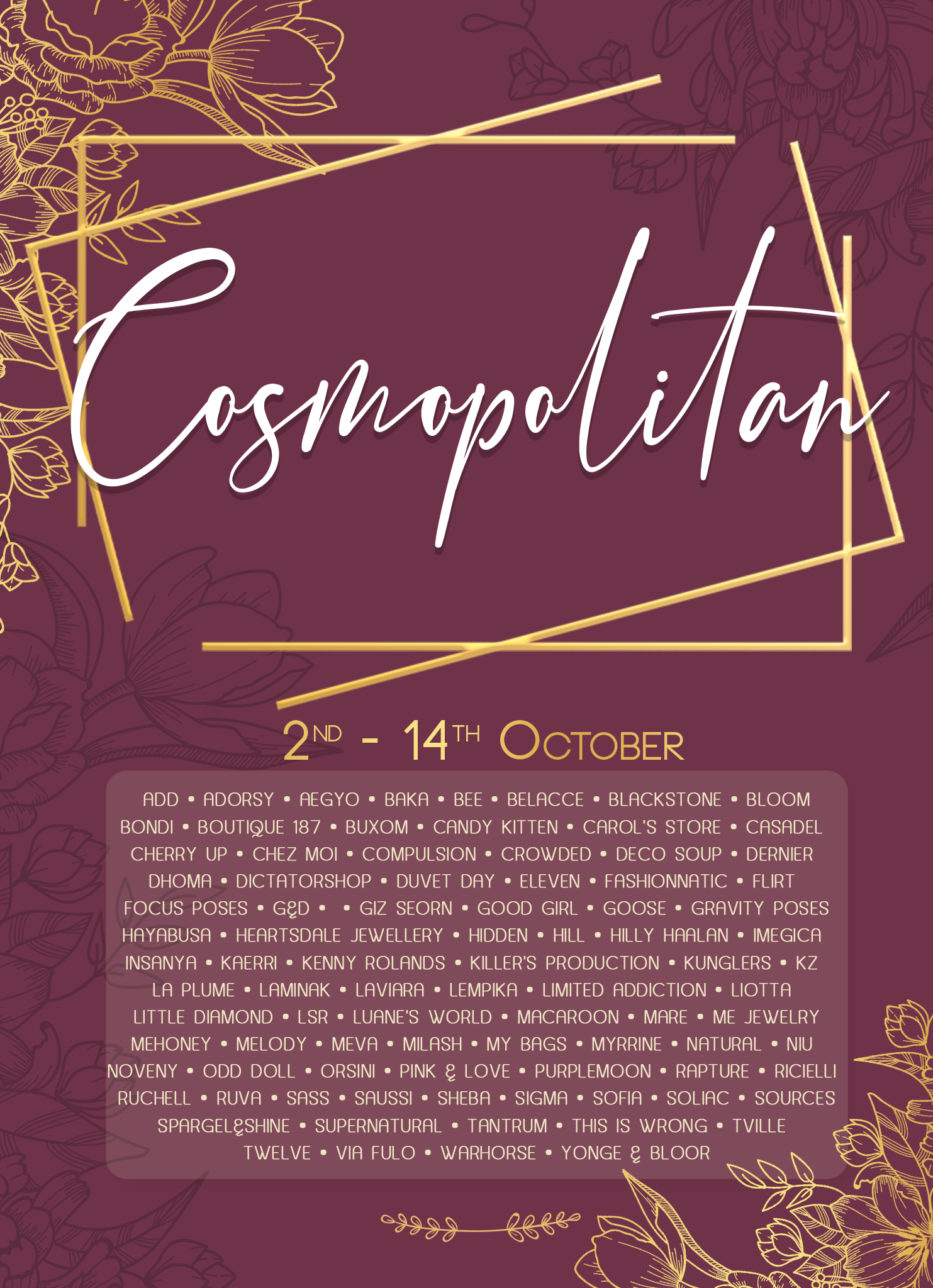 Press Release – Cosmopolitan Event