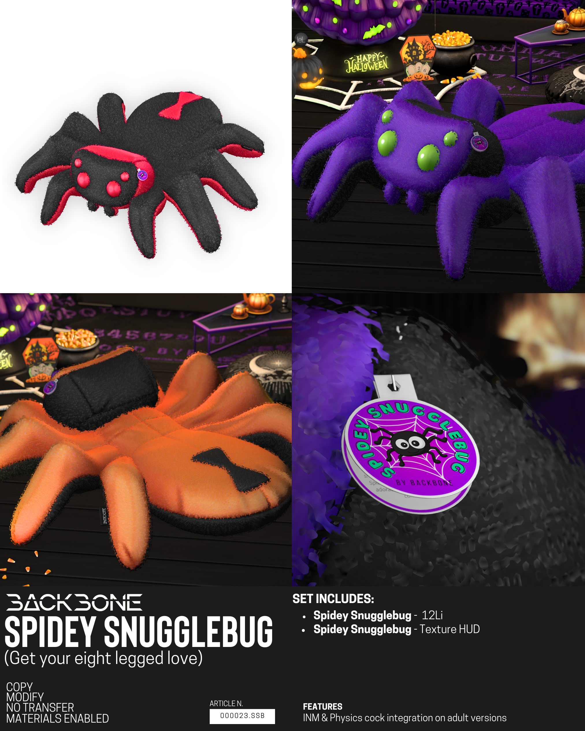 BackBone – Spidey Snugglebug