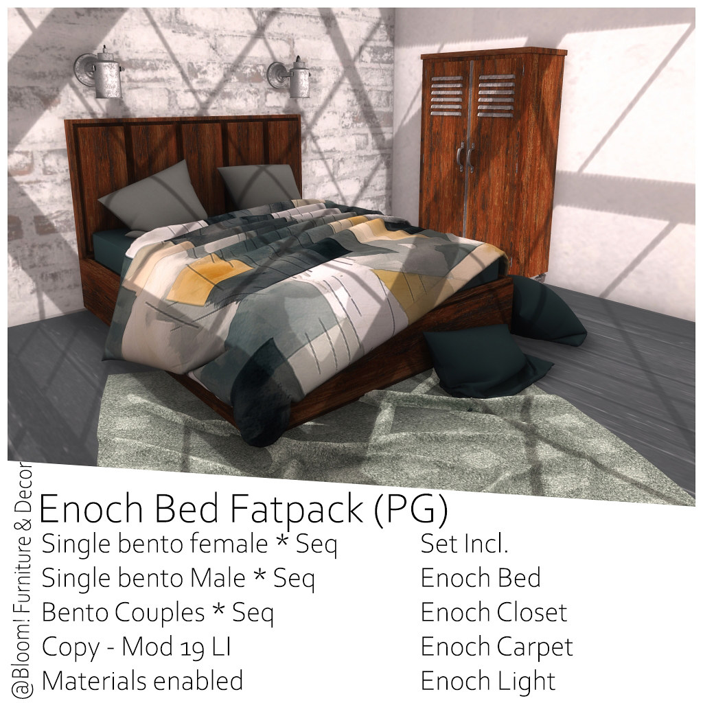 Bloom – Enoch Bed Fatpack