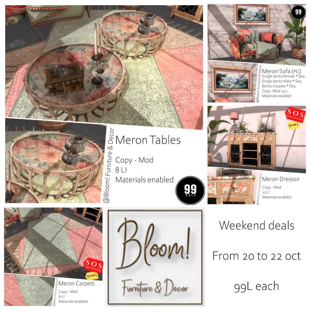 Bloom Weekly Sales Feature