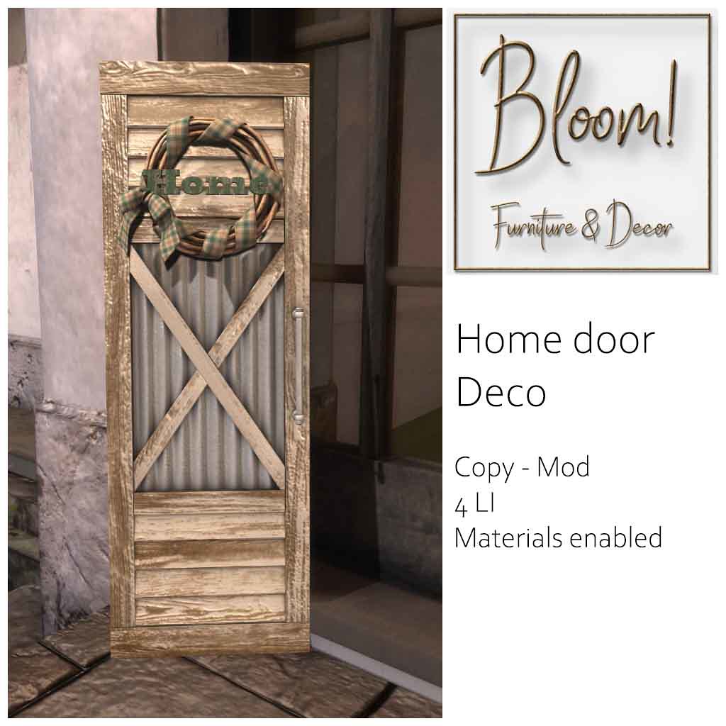 Bloom – Home Door Deco and Meron Basket Storage
