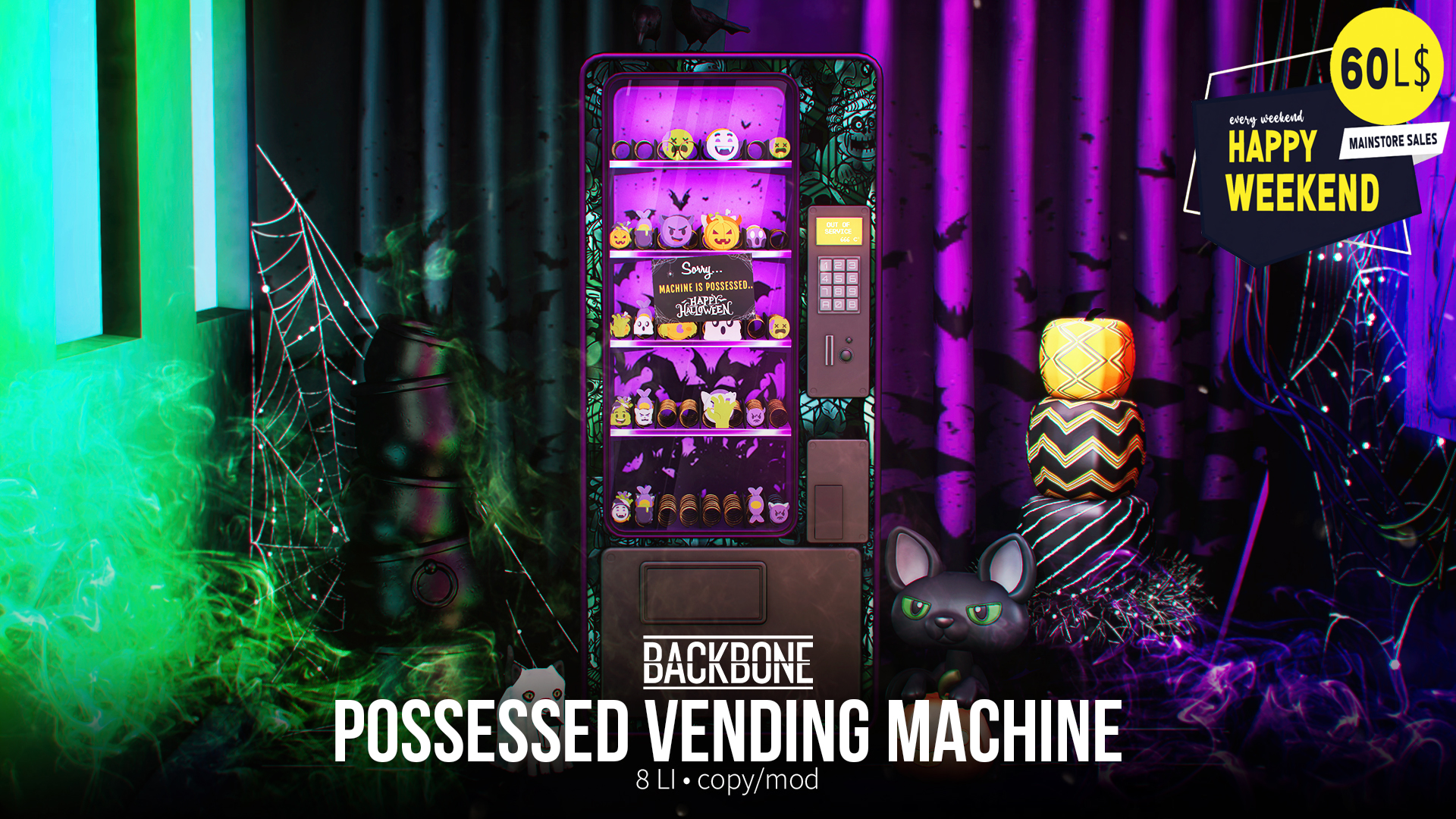 BackBone – Possessed Vending Machine