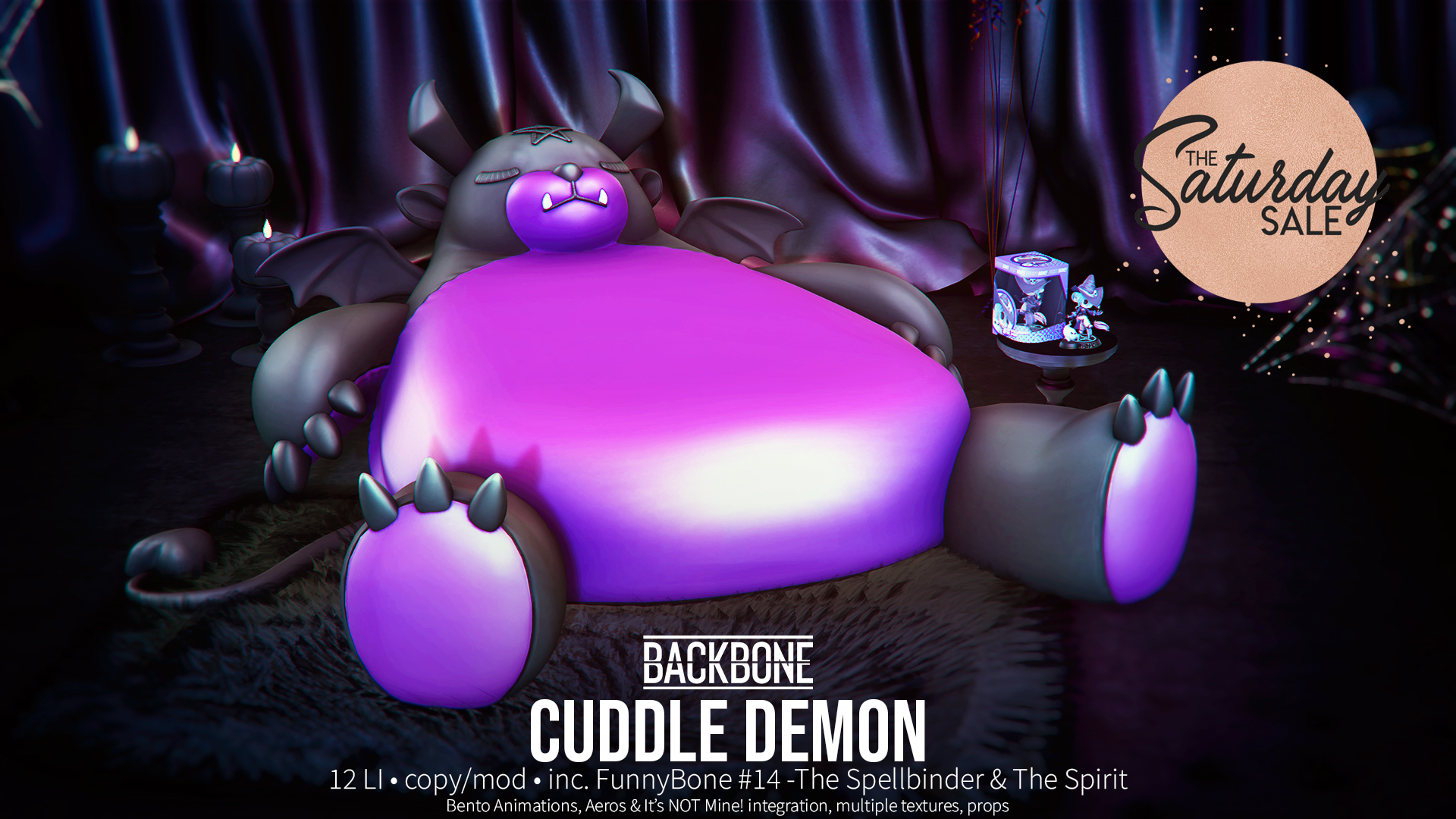 Cuddle demon animation