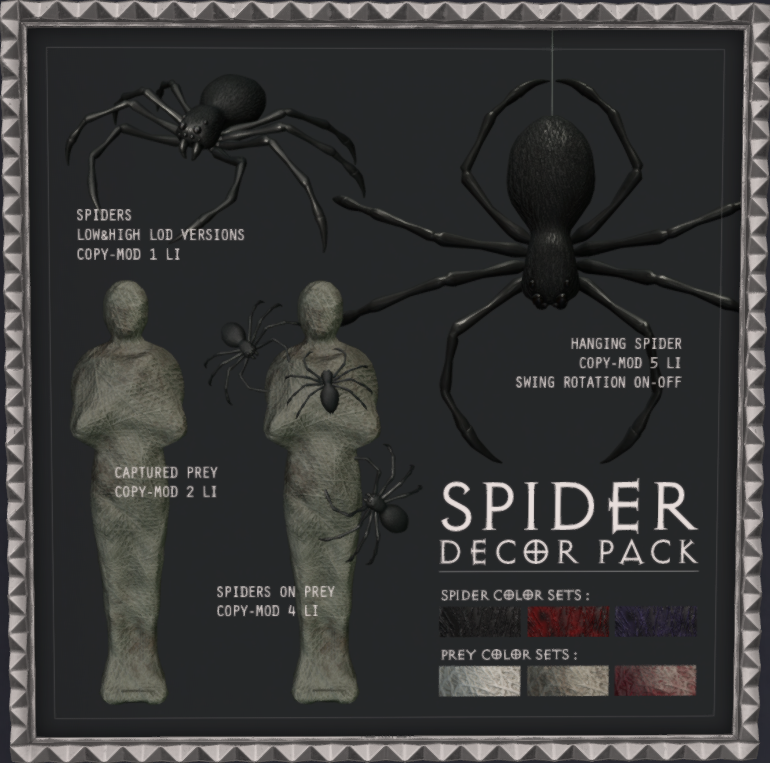 Balaclava – Spider Décor Pack