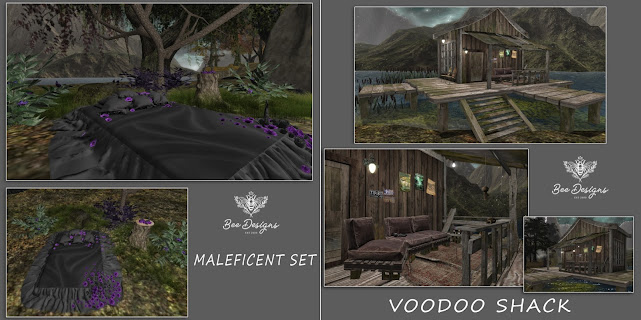 Bee Designs – Maleficent Set & Voodoo Shack