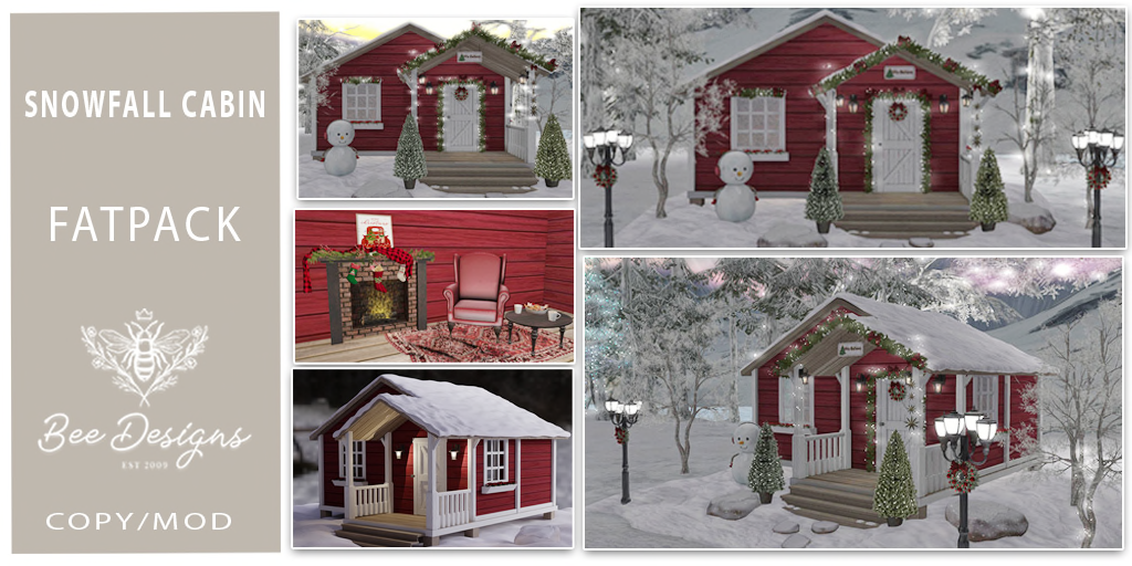 Bee Designs – Snowfall Cabin