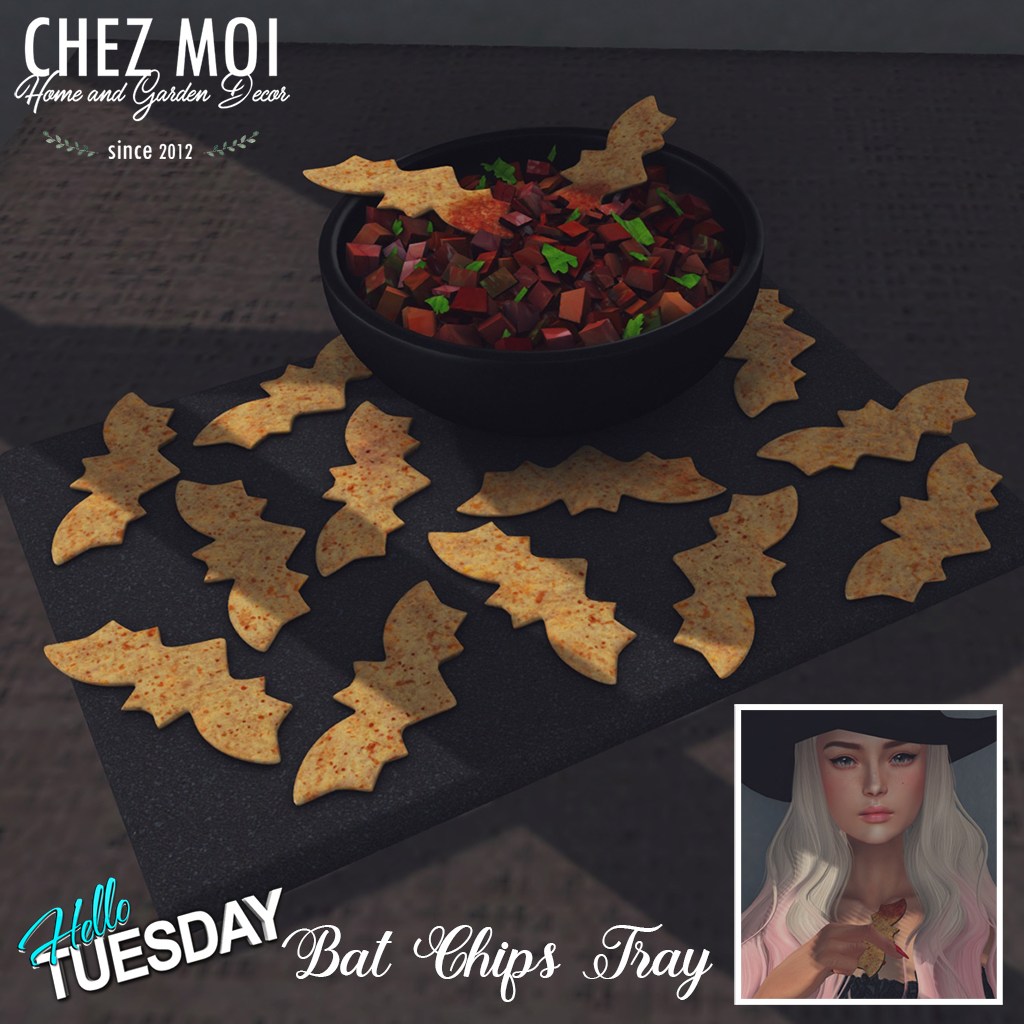 Chez Moi – Bat Chips Tray