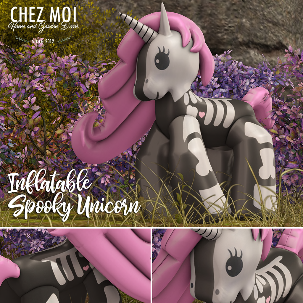 Chez Moi – Inflatable Spooky Unicorn