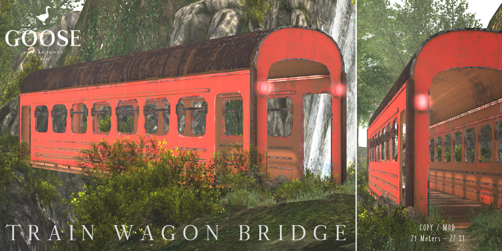 Goose – Train Wagon Bridge