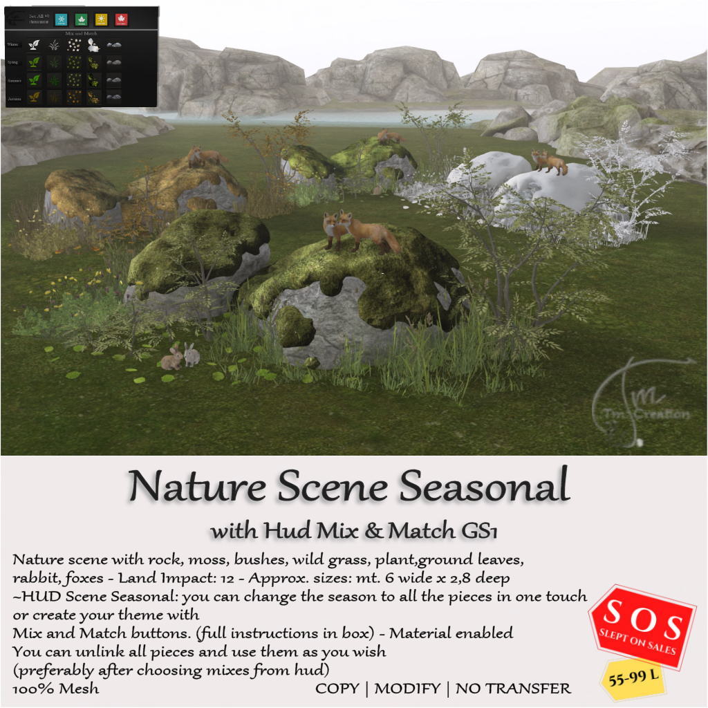 TM Creation – Nature Scene Seasonal with Hud