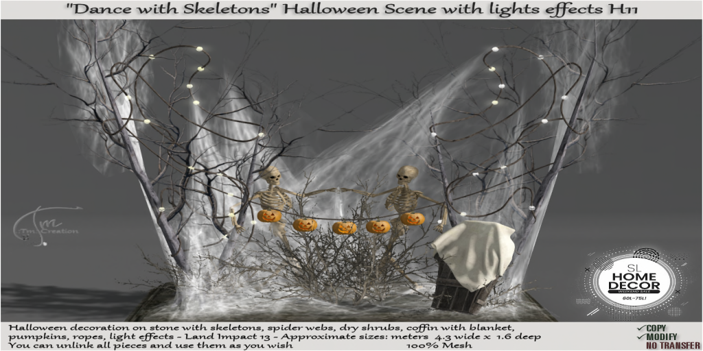 TM Creation – “Dance with Skeletons” Halloween