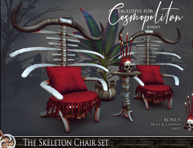HeadHunter’s – Skeleton Chair Set