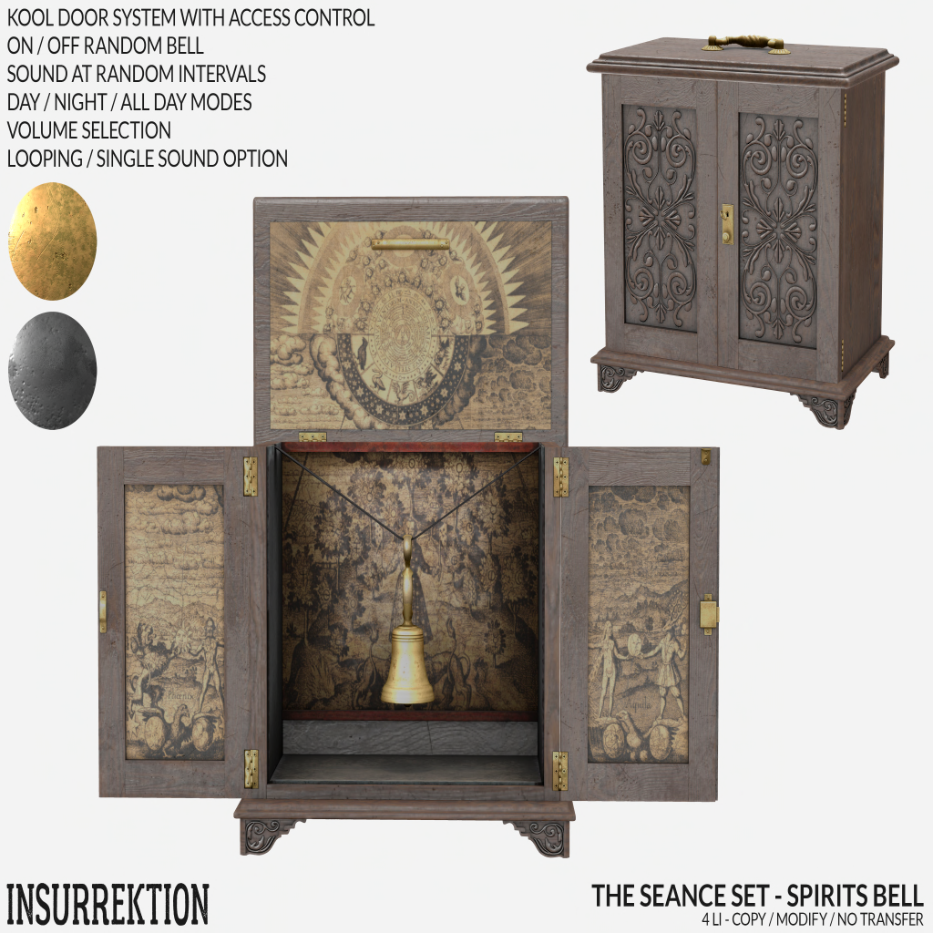 InsurreKtion – The Seance Set Spirit Bell and 13 Spirits