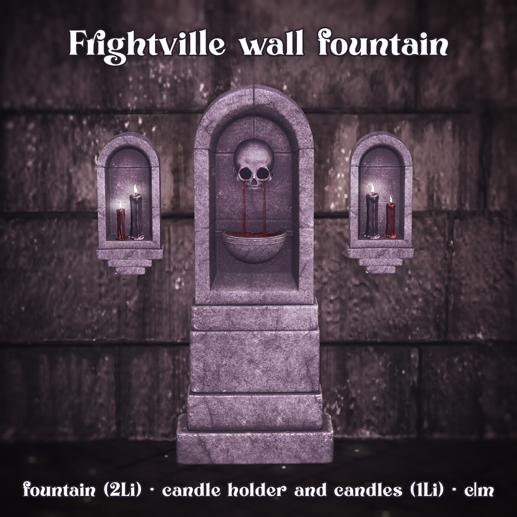 Raindale – Frightville Wall Fountain