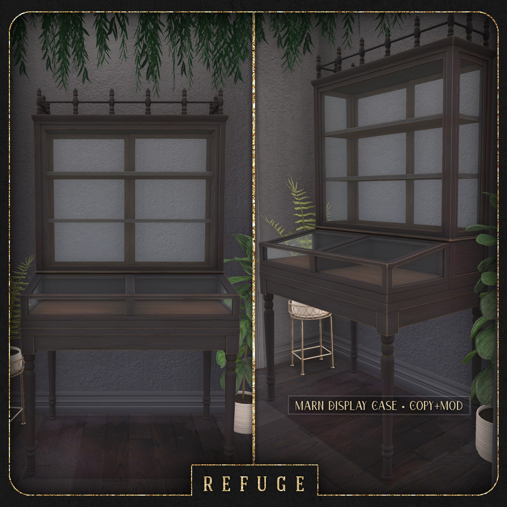 Refuge – Marn Display Case