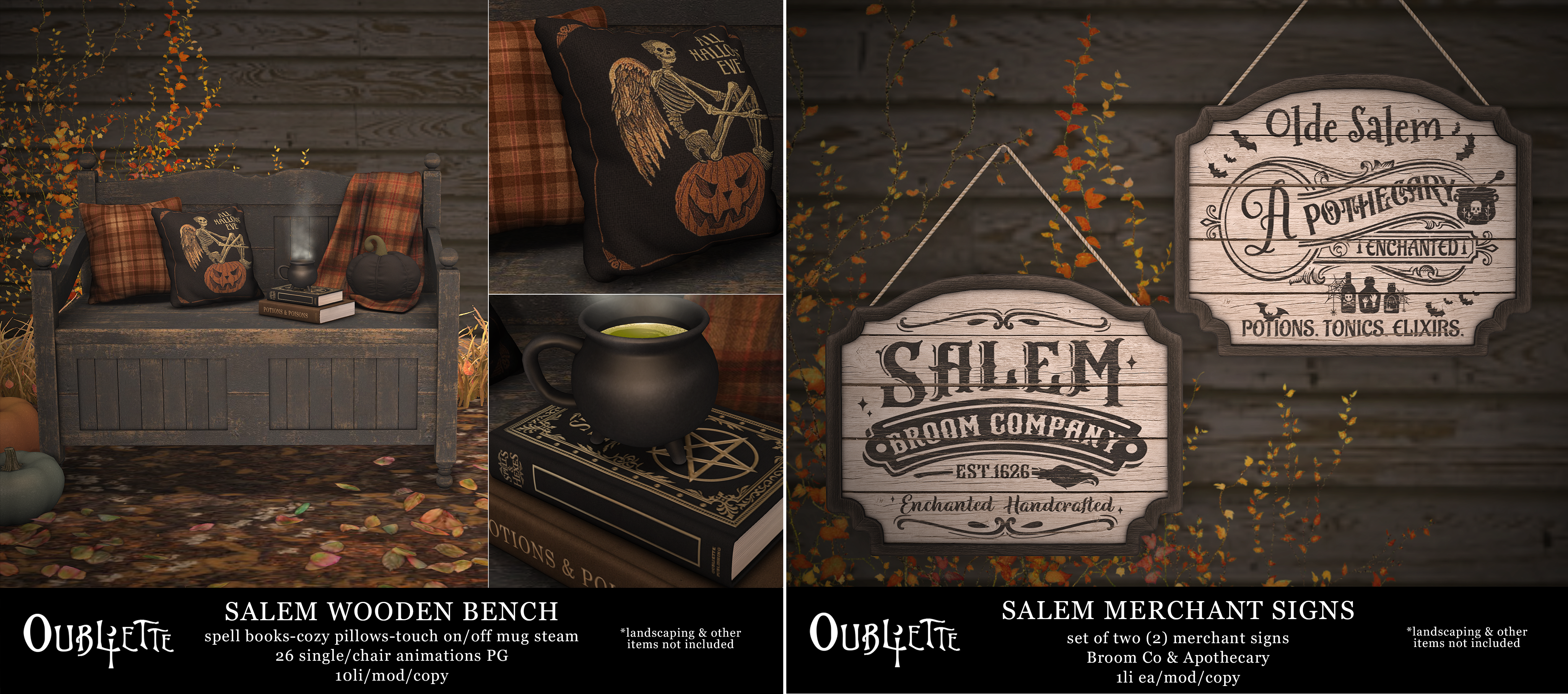 Oubliette – Salem Collection
