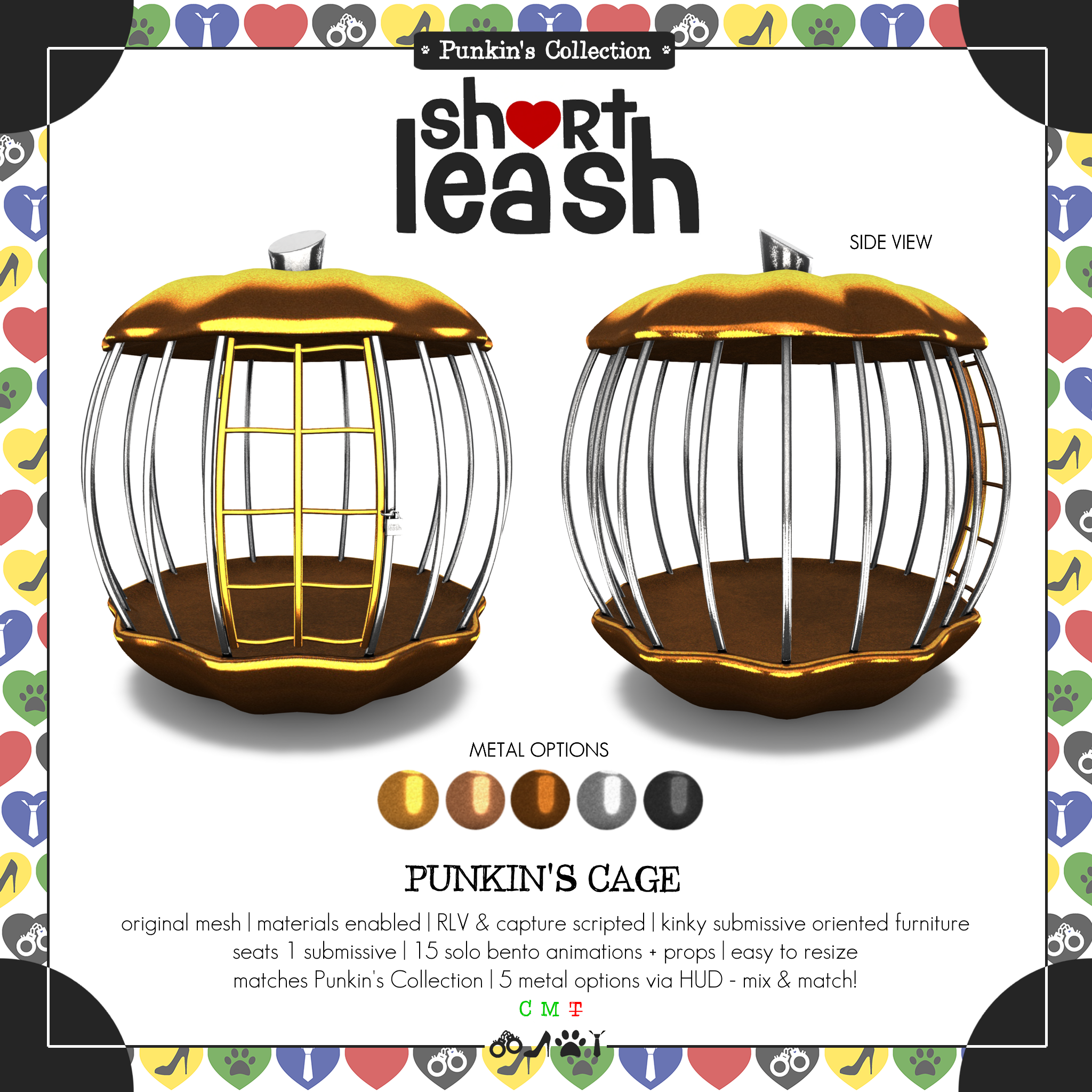 Short Leash – Punkin’s Cage