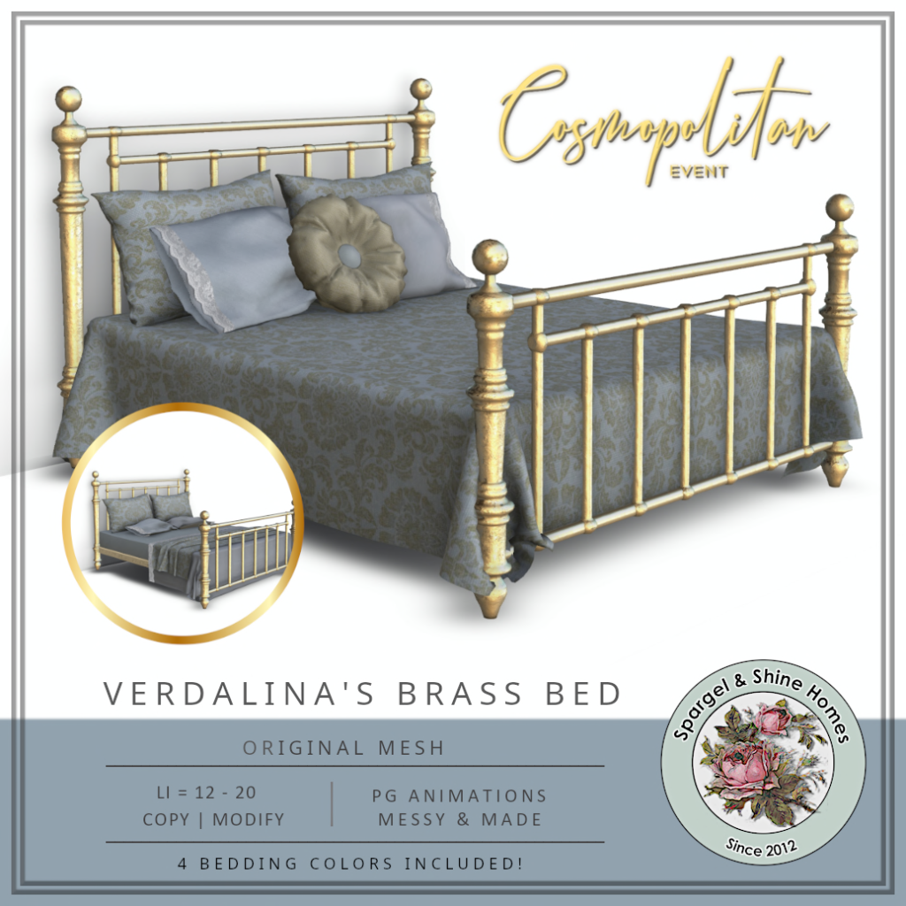 Spargel & Shine – Verdalina’s Brass Bed